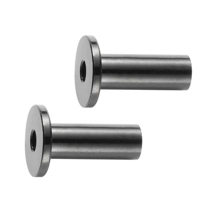 101-Pack T316 Stainless Steel Protective Sleeves for 3.2mm Wire Cable Railing, DIY Balustrade T316 Marine Grade, Comes with a Free Drill, Black