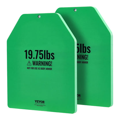 Viktvästplattor för styrketräning Löppass 2x19,75 LB tallrikar