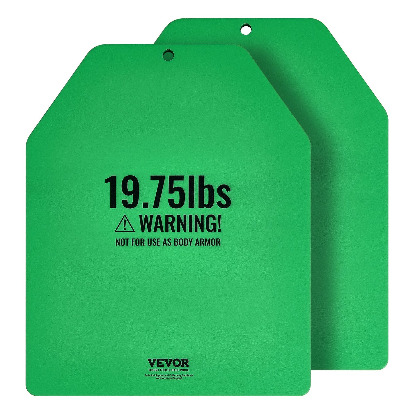 Viktvästplattor för styrketräning Löppass 2x19,75 LB tallrikar