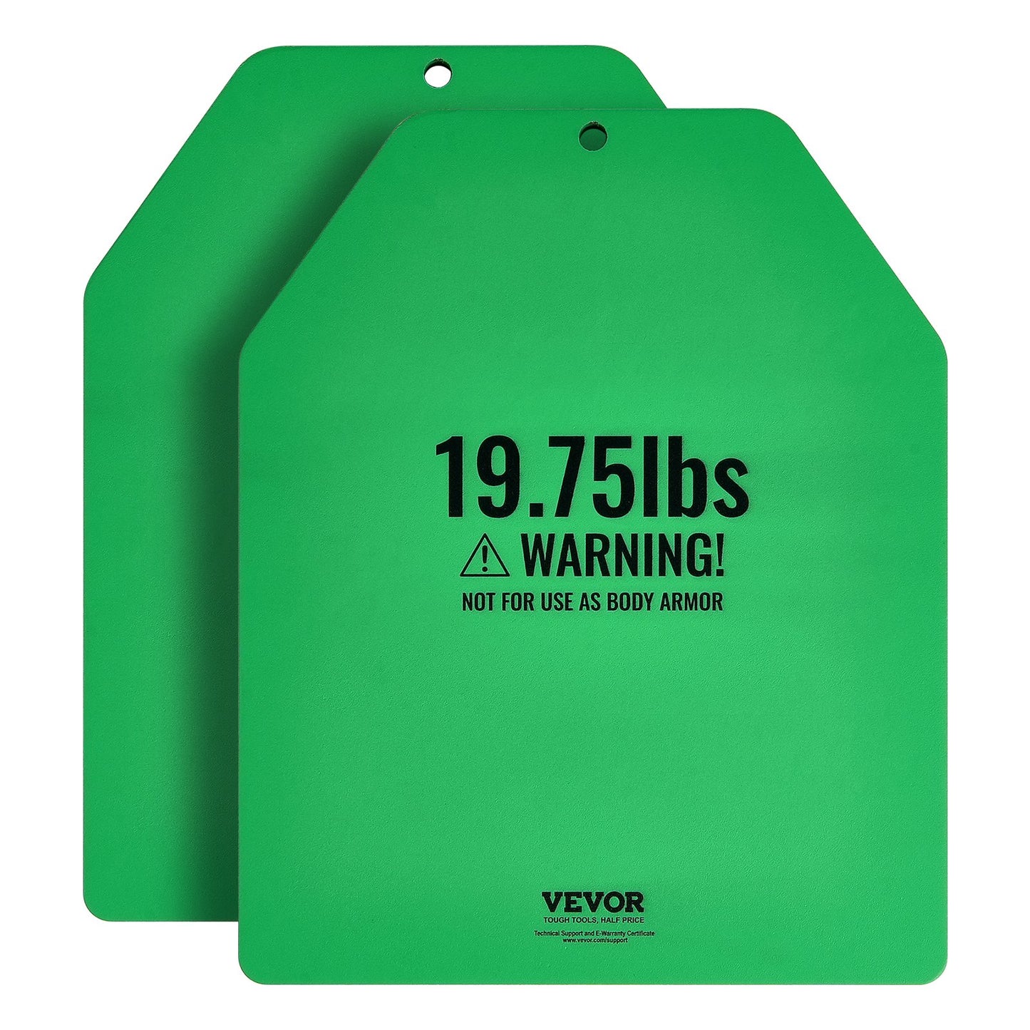 Viktvästplattor för styrketräning Löppass 2x19,75 LB tallrikar