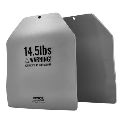Böjda västplattor för styrketräning 2x14,5 LB tallrikar
