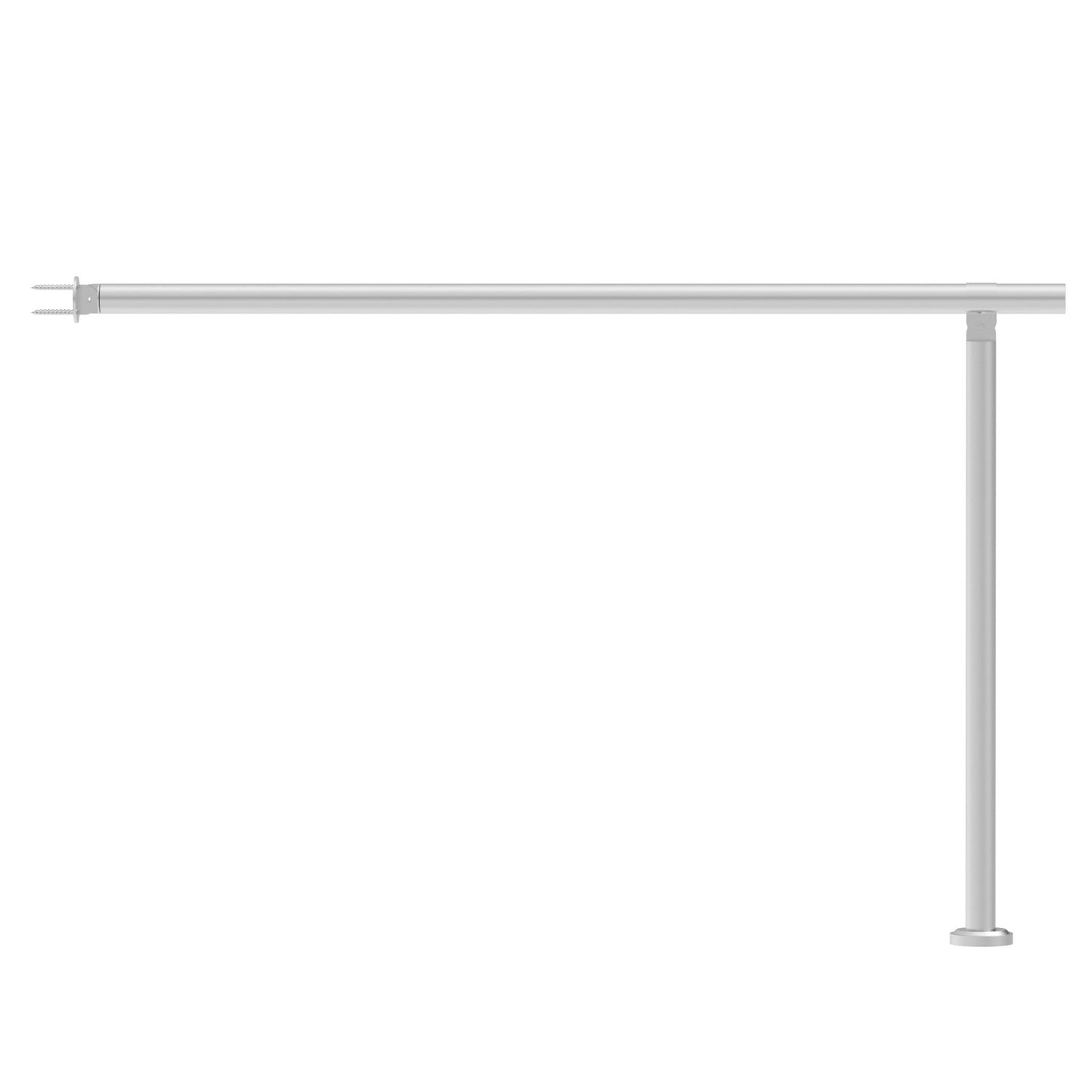 47,3 tum 120 cm ledstänger för utomhustrappor för verandadäck rostfritt stål