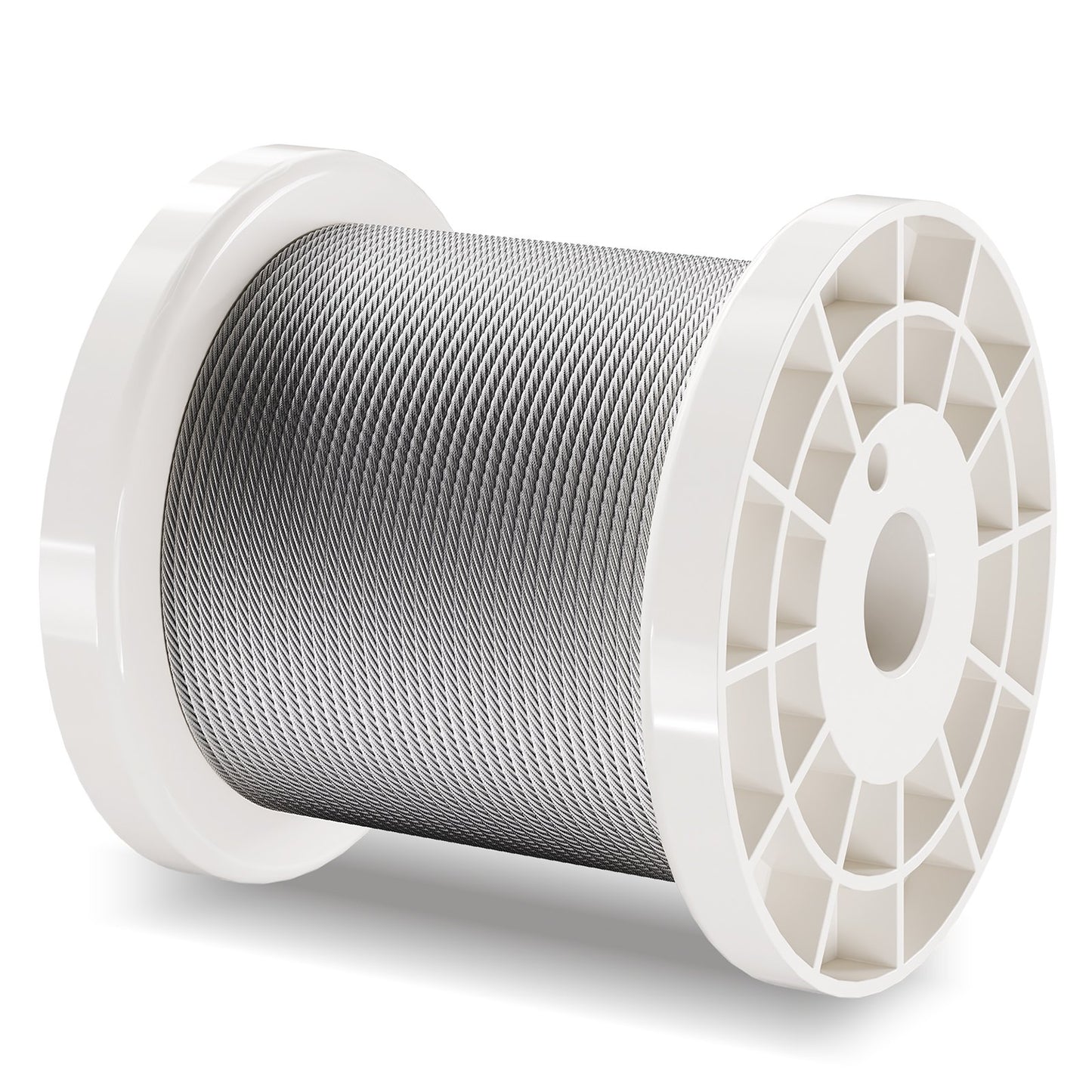 T304 Stainless Steel Cable 1/16" 7x7 Steel Wire 330 Feet Cable Railing