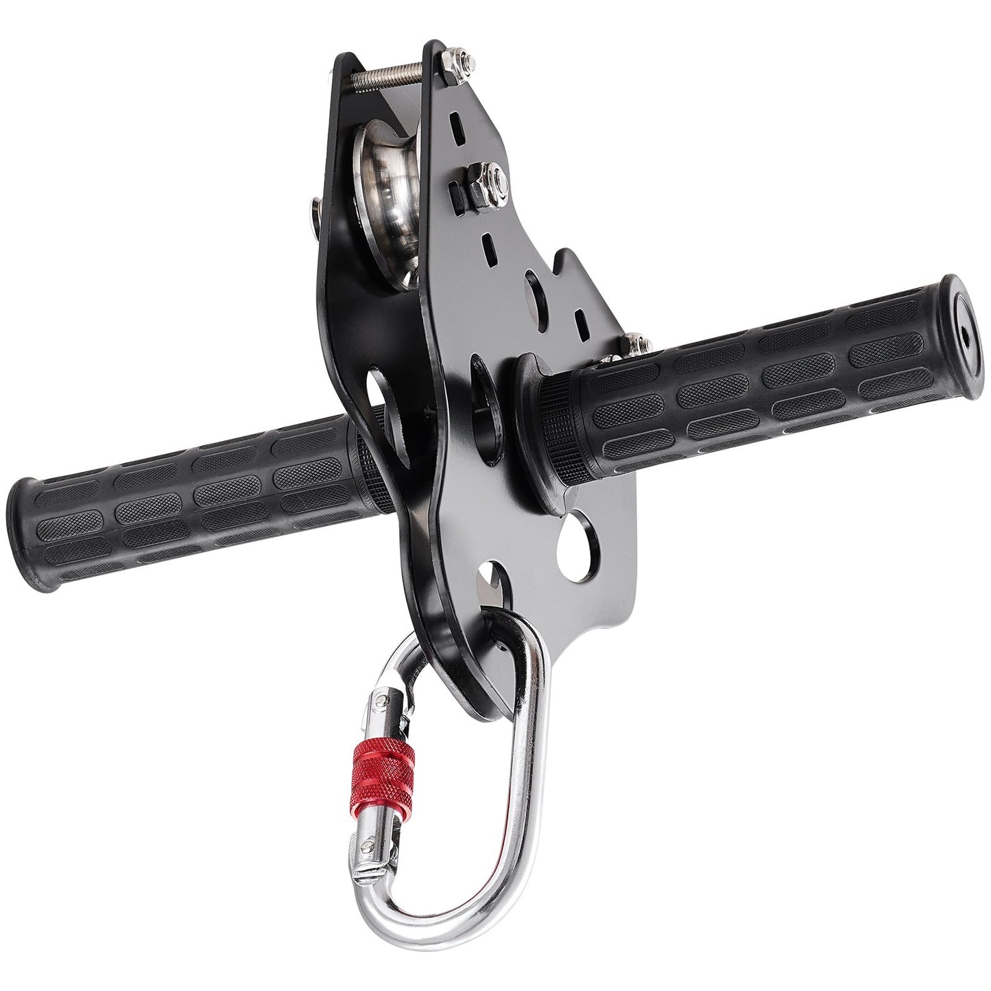 Zipline Kit för barn och vuxna, 100 ft Zip Line Kits upp till 330 lb, Backyard Outdoor Quick Setup Zipline, Lekplatsunderhållning med rostfritt stål Zipline, fjäderbroms, säkerhetssele, säte