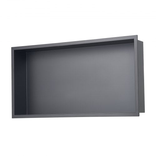 Duschnisch 33,0x63,5x10,2cm Infälld vägghylla i rostfritt stål