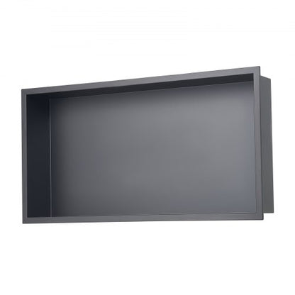 Duschnisch 33,0x63,5x10,2cm Infälld vägghylla i rostfritt stål
