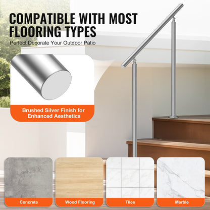 39.4 inch / 100 cm handrails for outdoor stairs Stairs porch deck Senior