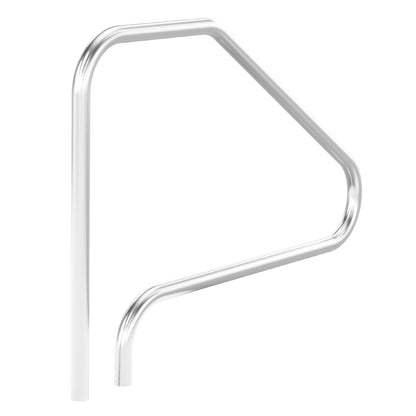 Pool Handrail 46 x 37 inch Stainless Steel (Pre-Built) for Indoor/Outdoor