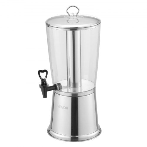 Dryckesdispenser 8L Dryckesdispenser för Fester med Iskammare med Tapp