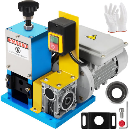 Elektrische Abisoliermaschine, Φ1,5 mm ~ Φ25 mm, tragbare automatische Abisolierkabel, 180 W, Abisoliermaschine für das Recycling von Kupferschrott