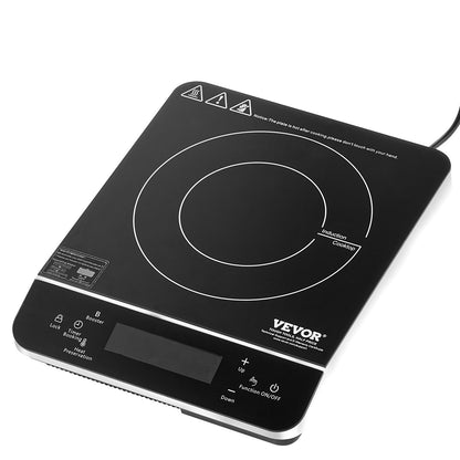 Portable Induction Cooktop 2200W Countertop Burner 9 Temperature Levels Hot Plate