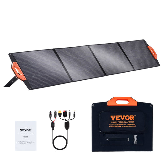 Bärbar monokristallin solpanel 200W hopfällbar ETFE-solladdarsats