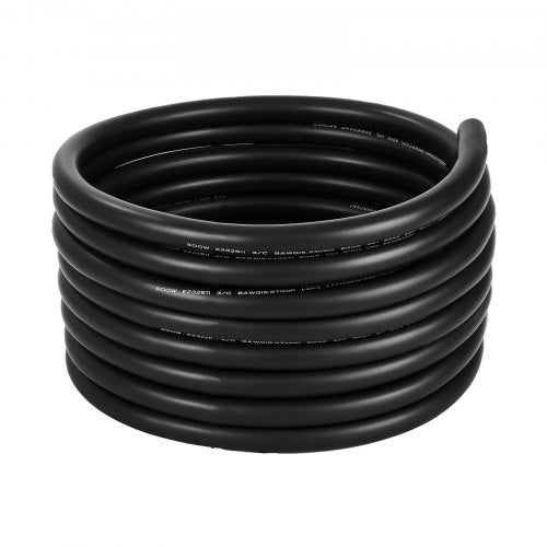 25 FT 6AWG Premium strömkabel förlängningssladd koppartråd