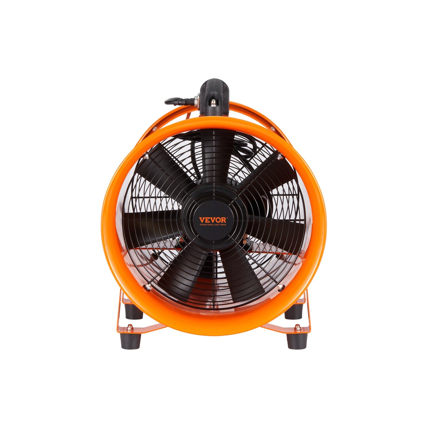 254 mm Fläktfläkt Bärbar 5 m kanalslang Ventilator Industriell