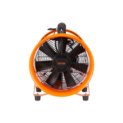 254 mm Fläktfläkt Bärbar 5 m kanalslang Ventilator Industriell