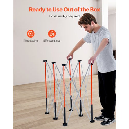 Portable folding work platform 1266 x 665 mm Folding work platform 1135 kg