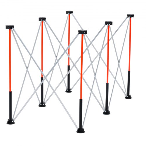 Portable folding work platform 1266 x 665 mm Folding work platform 1135 kg