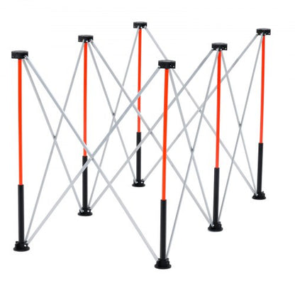 Portable folding work platform 1266 x 665 mm Folding work platform 1135 kg