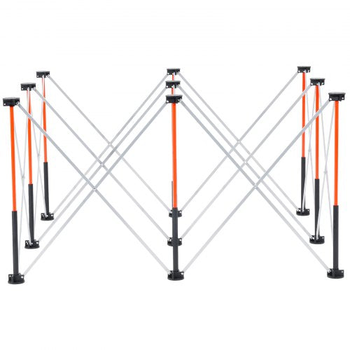 Portable folding work platform 1266 x 665 mm Folding work platform 1135 kg