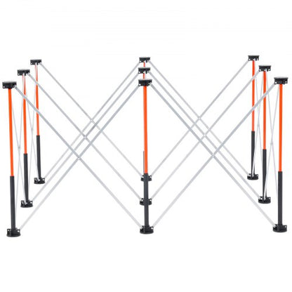 Portable folding work platform 1266 x 665 mm Folding work platform 1135 kg