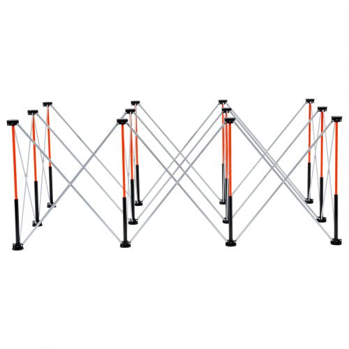 Bärbart hopfällbart arbetsställ 1865 x 1261 mm Hopfällbart arbetsställ 2041 kg