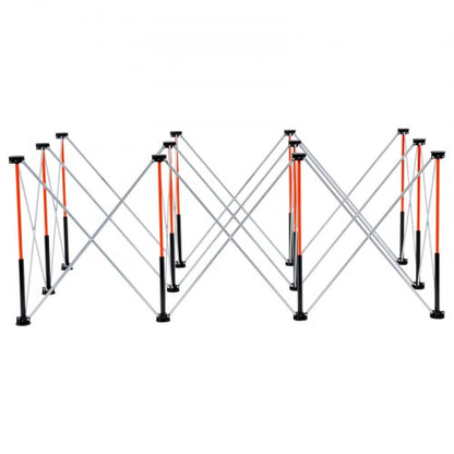 Bärbart hopfällbart arbetsställ 1865 x 1261 mm Hopfällbart arbetsställ 2041 kg