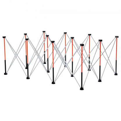 Bärbart hopfällbart arbetsställ 1865 x 1261 mm Hopfällbart arbetsställ 2041 kg