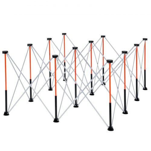 Bärbart hopfällbart arbetsställ 1865 x 1261 mm Hopfällbart arbetsställ 2041 kg