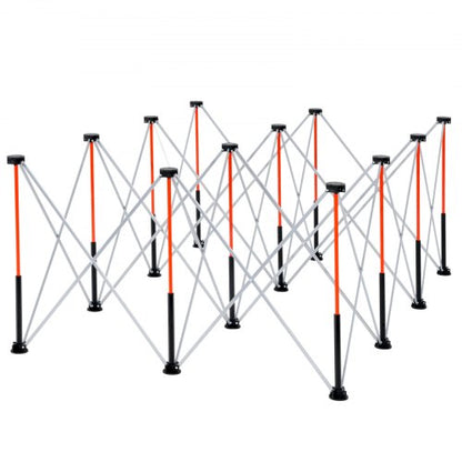Bärbart hopfällbart arbetsställ 1865 x 1261 mm Hopfällbart arbetsställ 2041 kg