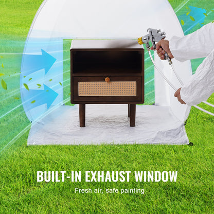 Spray Paint Shelter Portabel Spray Paint Tältbås 40x35x40 i Pop Up