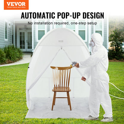 Spray Paint Shelter Portabel Spray Paint Tältbås 60x60x70 i Pop Up