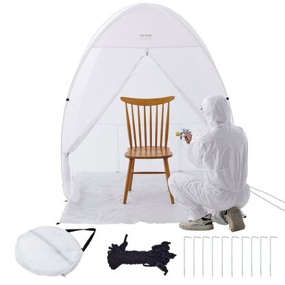 Spray Paint Shelter Portabel Spray Paint Tältbås 60x60x70 i Pop Up