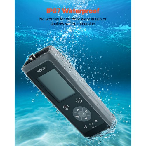 Mätare för löst syre, mätområde 0,0-50,0 mg/L, bärbart kit för mätning av löst syre med 4 m elektrodkabel, Bluetooth/USB-dataöverföring, lagring av 750 dataset, DO-mätare för dammar |  EU