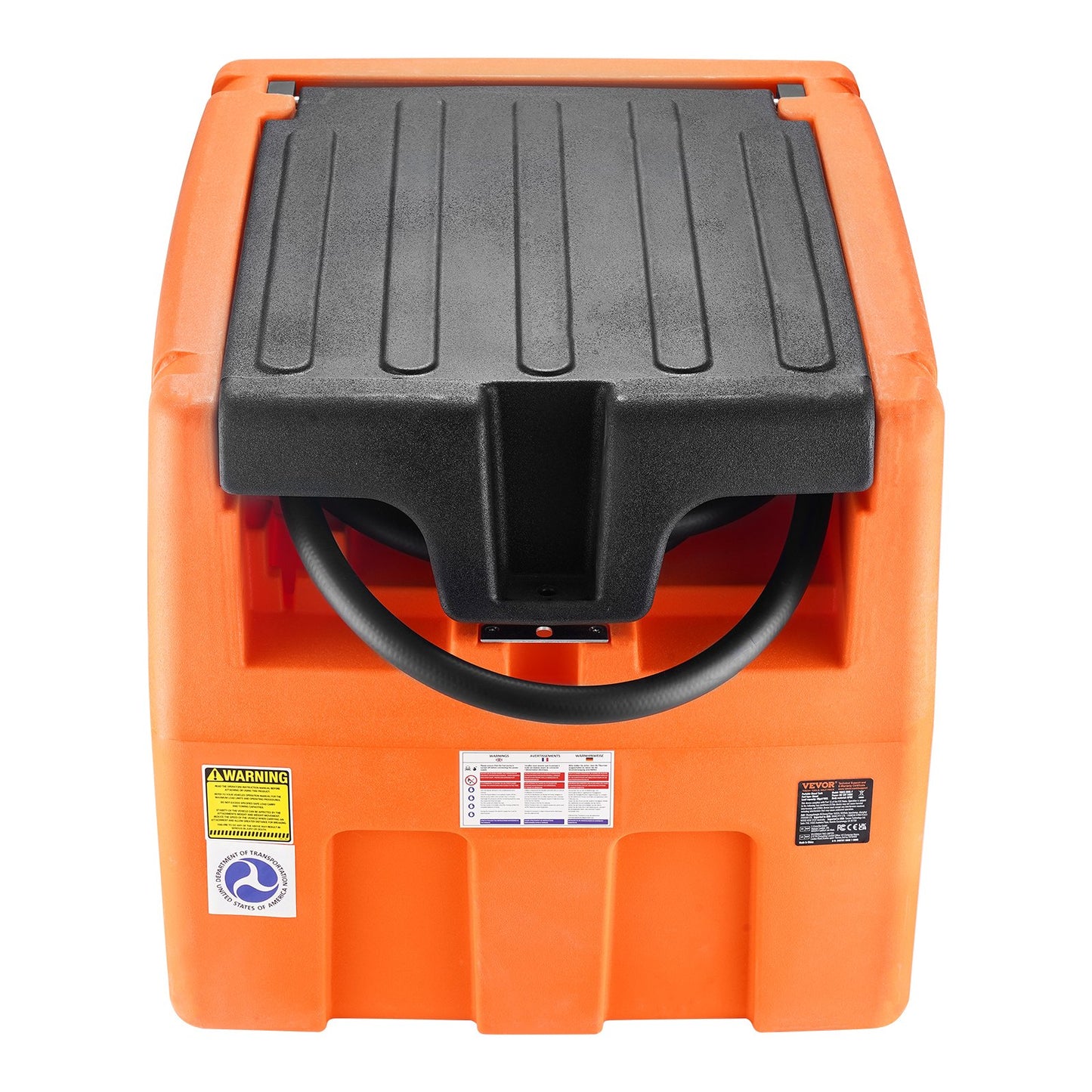 Tragbarer Dieseltank, 48 Gal Kraftstofftank mit 12 V elektrischer Transferpumpe