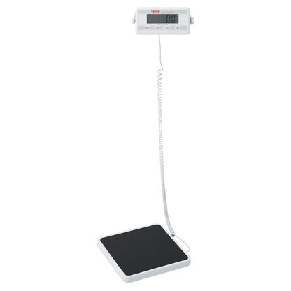 Bärbar medicinsk våg Digital Physician Viktvåg Anti-Slip Mat 400LBS