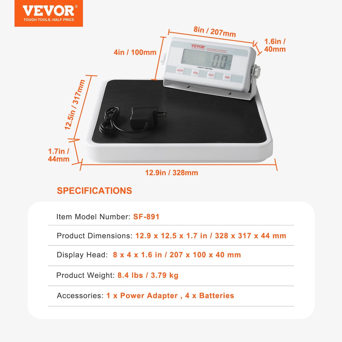 Portable Medical Våg Digital Physician Viktvåg Anti-Slip Mat 550LBS