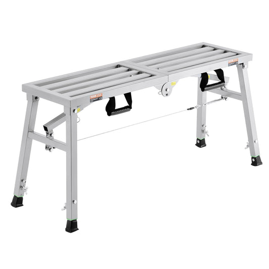 Arbetsplattform Justerbar höjd Bärbar ställningsplattform 400 lb Last