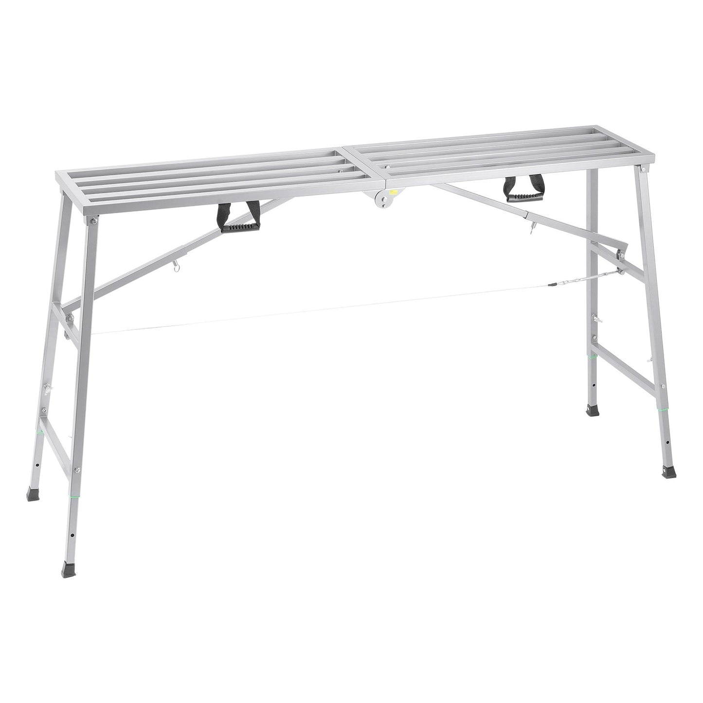 Work Platform Adjustable Height Portable Scaffolding Platform 880 lb Load