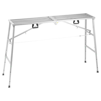 Work Platform Adjustable Height Portable Scaffolding Platform 880 lb Load