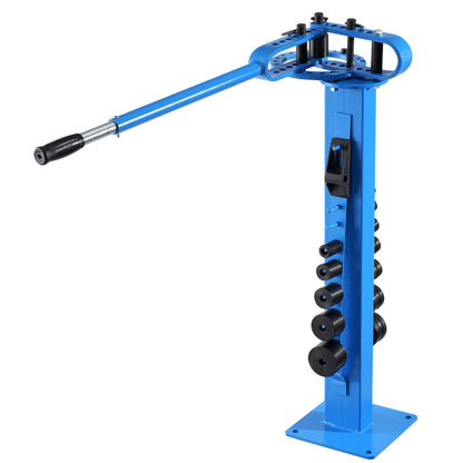 Manual Pipe Bender, Pipe Tube Bender with 14 Bending Tools, 200° Heavy Duty Pipe Bending Tool for Copper Aluminum Iron Pipe, Ideal for HVAC Air Conditioning Refrigerator Car Repair