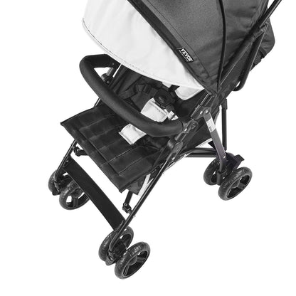 Leichter Kinderwagen Kompakt Faltbar Verstellbare Rückenlehne Schwarz/Weiß
