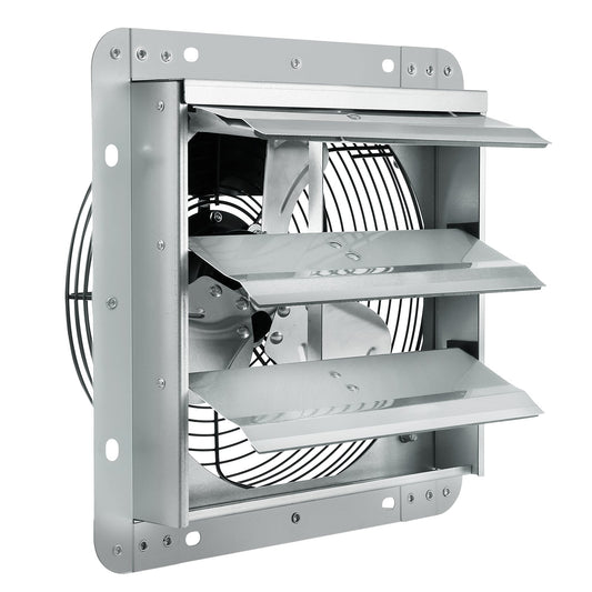 Shutter Avgasfläkt Shop Avgasfläkt 254 mm Väggmonterad 753 CFM AC Motor