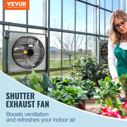 Shutter Avgasfläkt Shop Avgasfläkt 610 mm Väggmonterad 2892 CFM AC