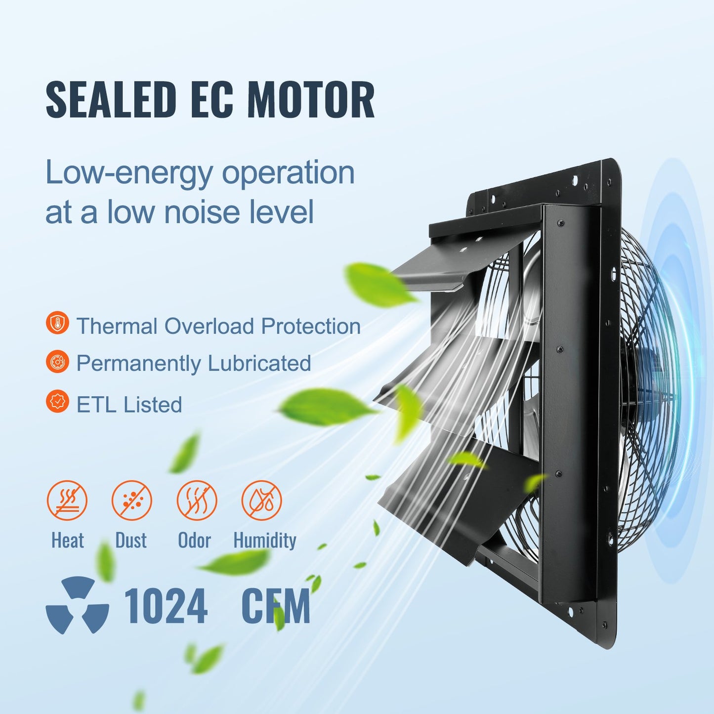 Shutter Exhaust Fan Shop Exhaust Fan 356 mm Remote Control Wall Bracket EC