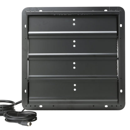 Shutter Avgasfläkt Shop Avgasfläkt 406 mm Fjärrkontroll Väggfäste EC