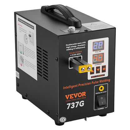 Batteripunktsvets 737G Portabel Pulspunktsvets med 2 svetslägen
