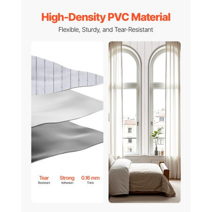 self-adhesive wallpaper 45 cm x 15 m white wood texture waterproof | EU