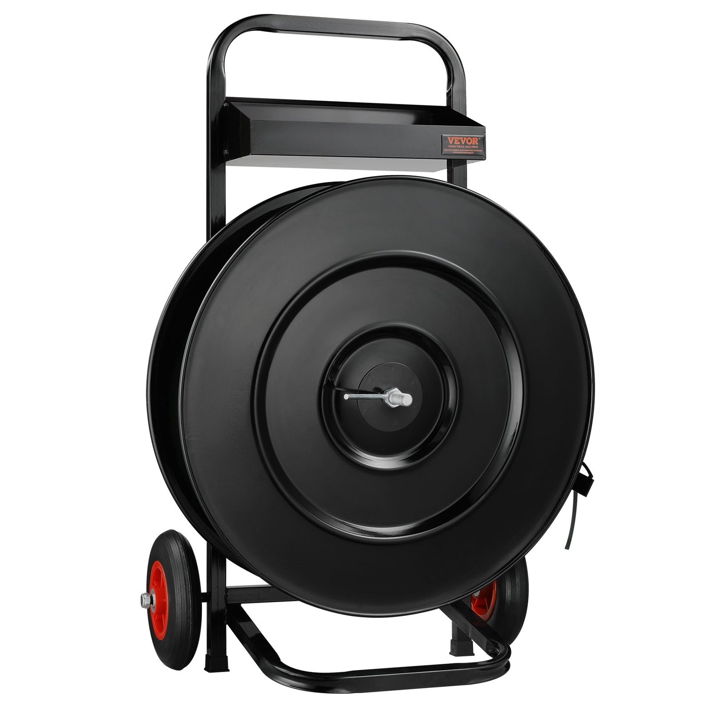 Bandningsdispenser bandvagn för PET/PP bandrulle 16"/8" kärna