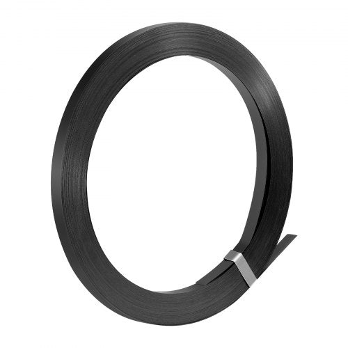 stålbandningsrulle, 19 mm x 0,55 mm x 91 m, metallbandningsrulle tål tuffa miljöer, 775,6 kg brottstyrka, kraftig bandningsrulle för pallpackning |  EU