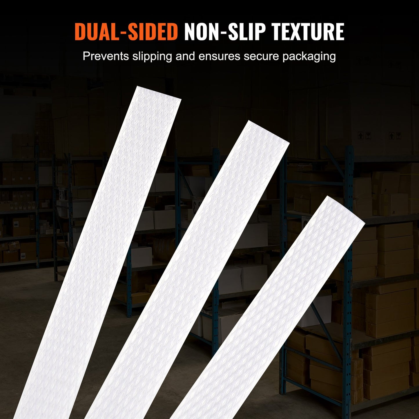 Förpackning PP-bandningsrulle 1/2" x 0,03" x 9900' bandingrem 243lbs belastning